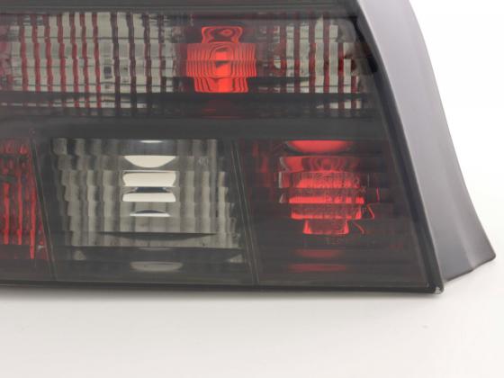 Rückleuchten Set BMW 5er Limo Typ E39 95-00 schwarz Rückleuchten Set BMW 5er Limo Typ E39 95-00 schwarz